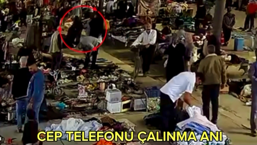 Osmaniye’de pazar yerinde cep telefonu hırsızlığına 5 tutuklama