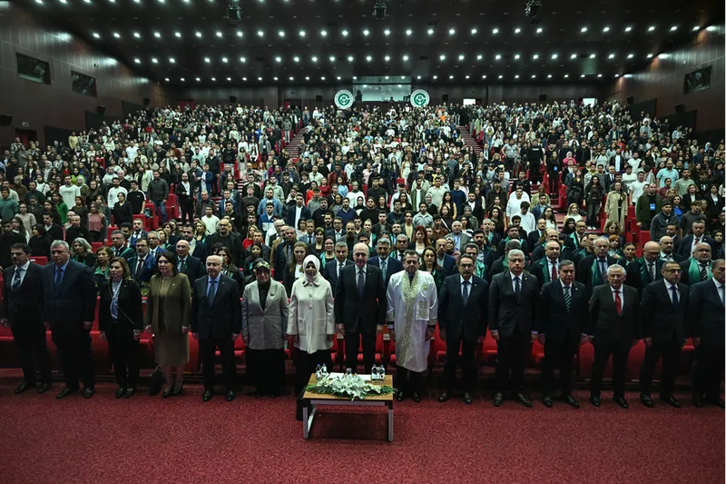 TBMM Başkanı Kurtulmuş, Çukurova Üniversitesi Akademik Yılı Açılış Töreni