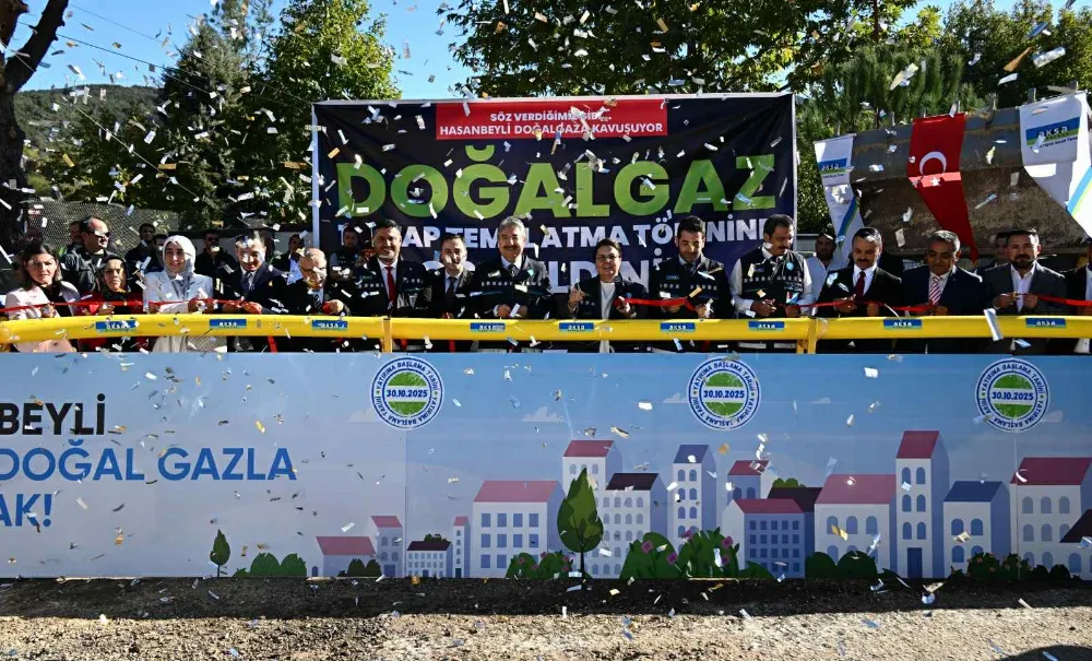 Hasanbeyli’ye doğal gaz müjdesi: Bu kış doğalgazla ısınacak