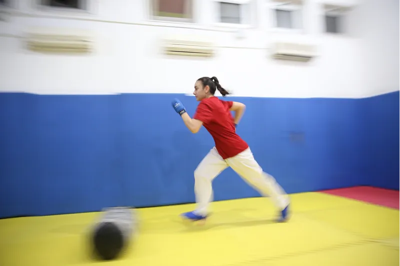Milli karateci Semra, babası ve dedesinin hayallerini gerçekleştirmeye odaklandı