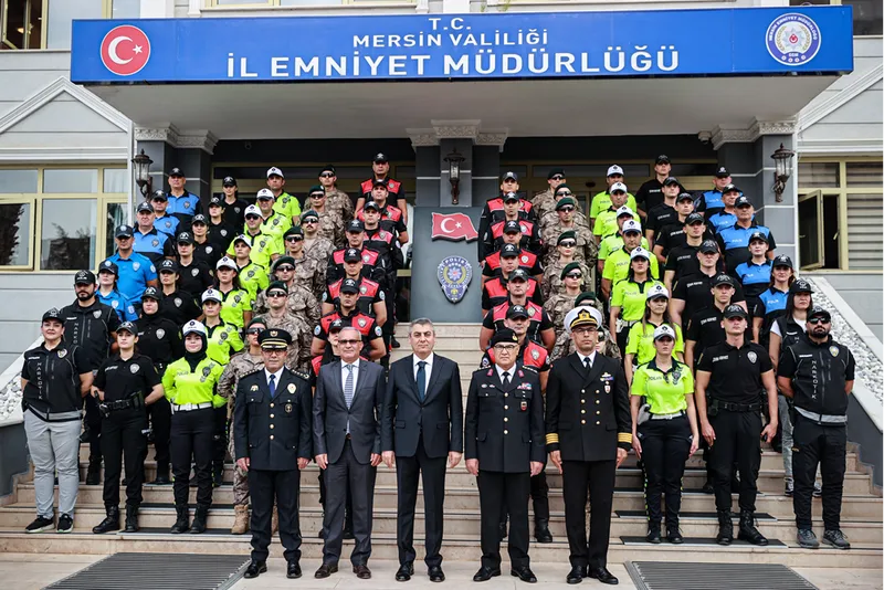 Mersin Valisi Atilla Toros, 10 aylık asayiş olaylarını değerlendirdi: