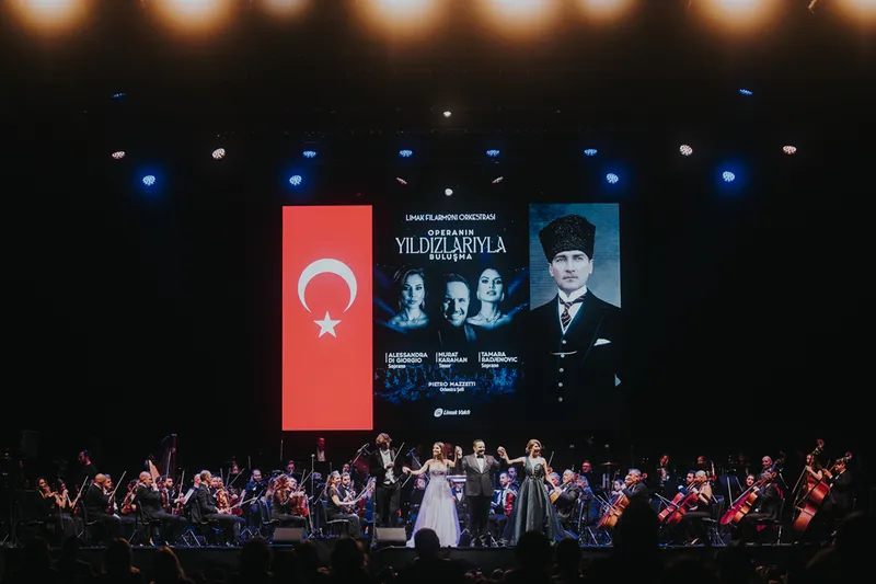 Limak Filarmoni Orkestrası operanın yıldızlarını sanatseverlerle buluşturdu
