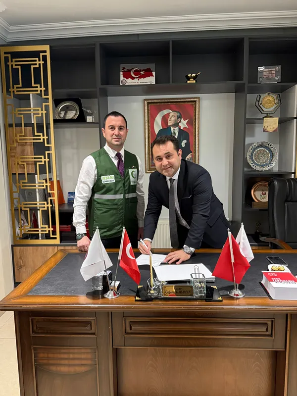 Yeşilay Osmaniye Şubesi ile Osmaniye Eczacı Odası arasında işbirliği protokolü imzalandı