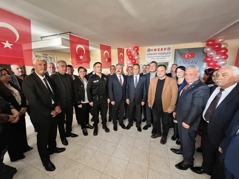 EMŞAV Tarsus hizmet binası açıldı