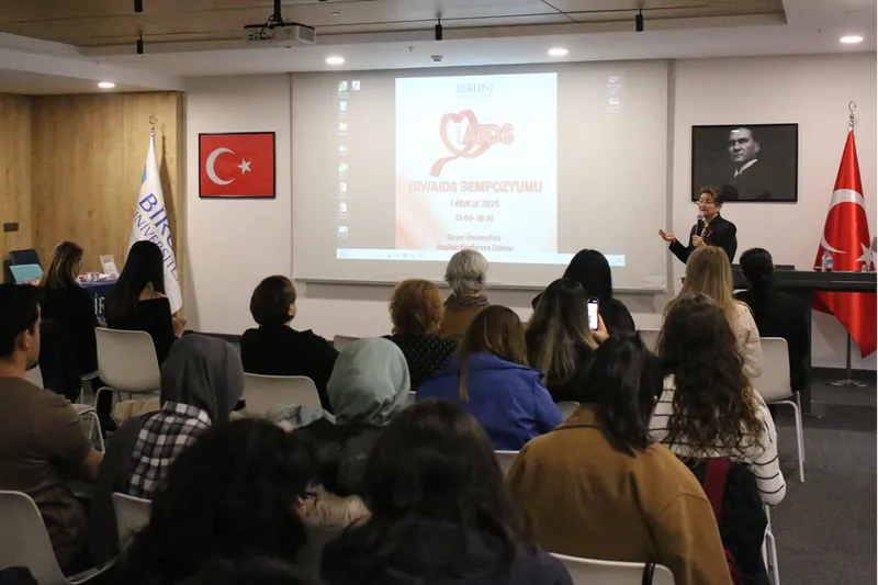 Biruni Üniversitesinde HIV/AIDS Sempozyumu düzenlendi