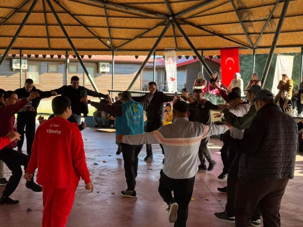 Engelli ve engelsiz gençler Aslantaş Doğa Kampında buluştu