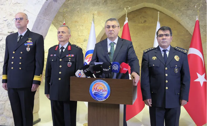 Mersin Valisi Toros, 11 aylık asayiş verilerini değerlendirdi: