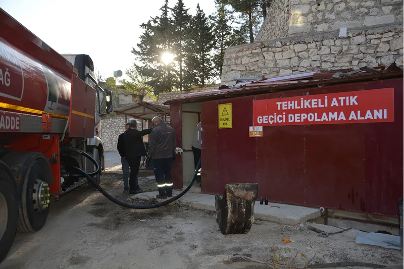 Gülnar Belediyesi atık motor yağlarını geri dönüşüme kazandırıyor