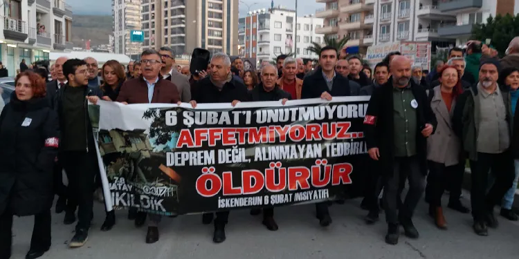 Saadet Partisi’nde Yoğun Hatay Mesaisi: Sessiz Yürüyüş ile Başladı