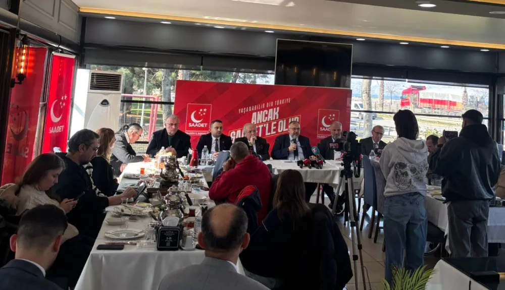 Saadet Partisi Milletvekili Necmettin Çalışkan Trabzon Basınıyla Bir Araya Geldi