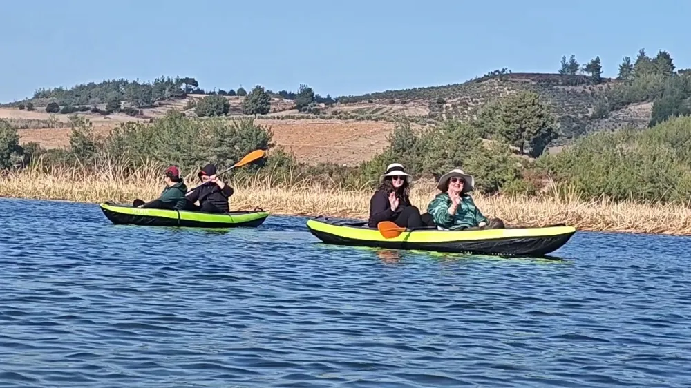 Ceyhan ırmağında kano etkinliği