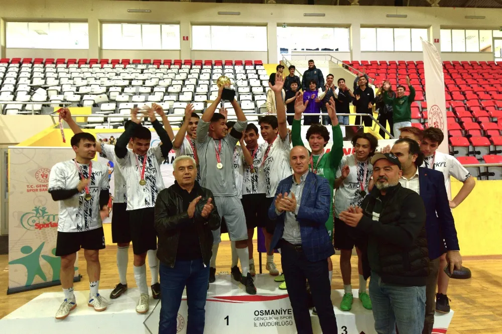 Osmaniye’de futsal müsabakaları tamamlandı!