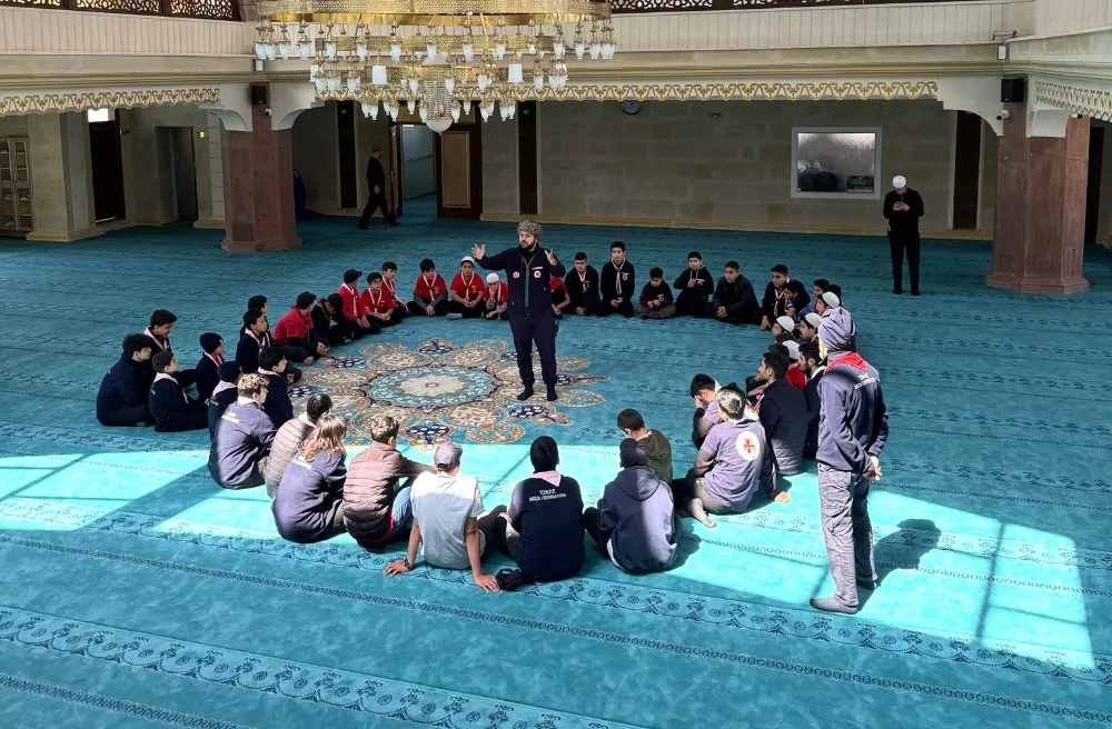 Osmaniye’de Diyanet İzcileri kampta bir araya geldi