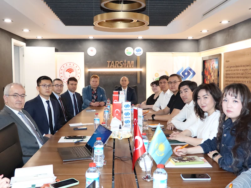 TARSİM heyeti, Kazakistan Tarım Bakanlığı temsilcileriyle bir araya geldi