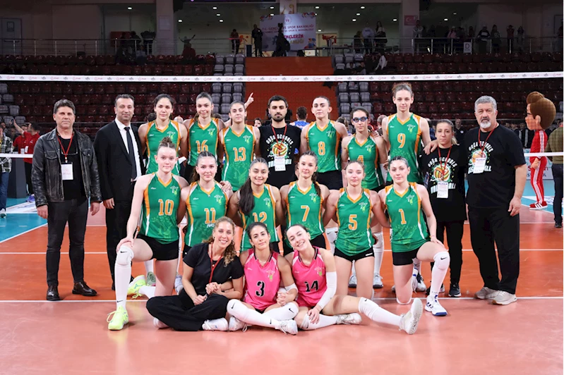Doğa Koleji Genç Kız Voleybol Takımı, Türkiye ikincisi oldu
