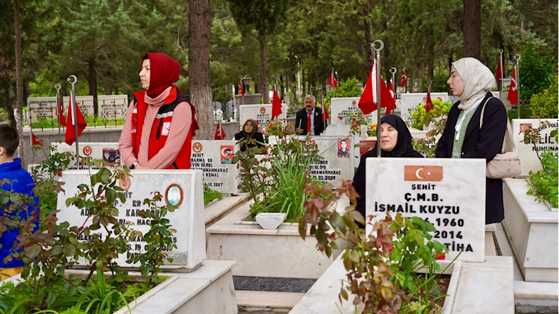 Gaziantep ve çevre illerde Ramazan Bayramı arifesinde mezarlıklar ziyaret edildi