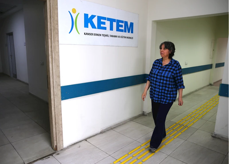 Komşu tavsiyesiyle sağlık taraması yaptıran kadın erken teşhisle kanseri yendi