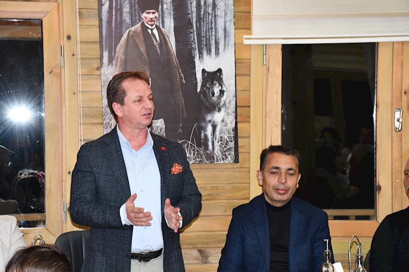 Gülnar Belediye Başkanı Önge, polislerle yemekte buluştu