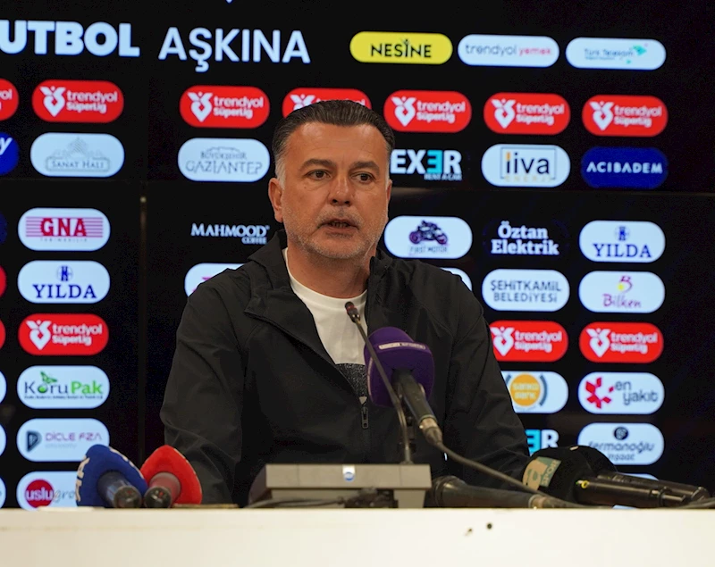 Gaziantep FK-Hatayspor maçının ardından