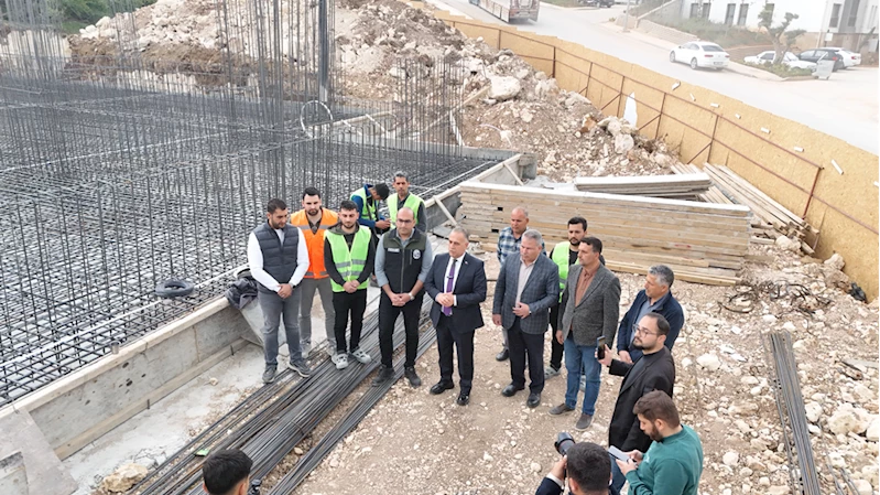 Altınözü ilçesinde kreş yapımına başlandı 