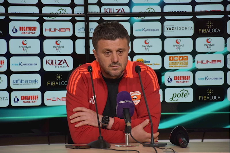 Adanaspor-Erzurumspor FK maçının ardından