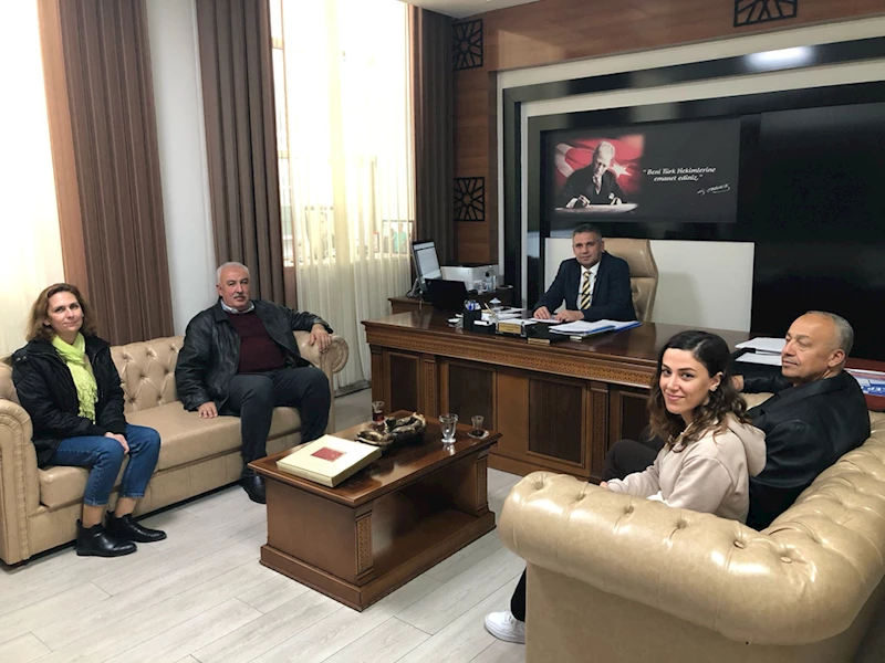 Yeşilay Hatay Şubesinden Başhekim Koyuncu