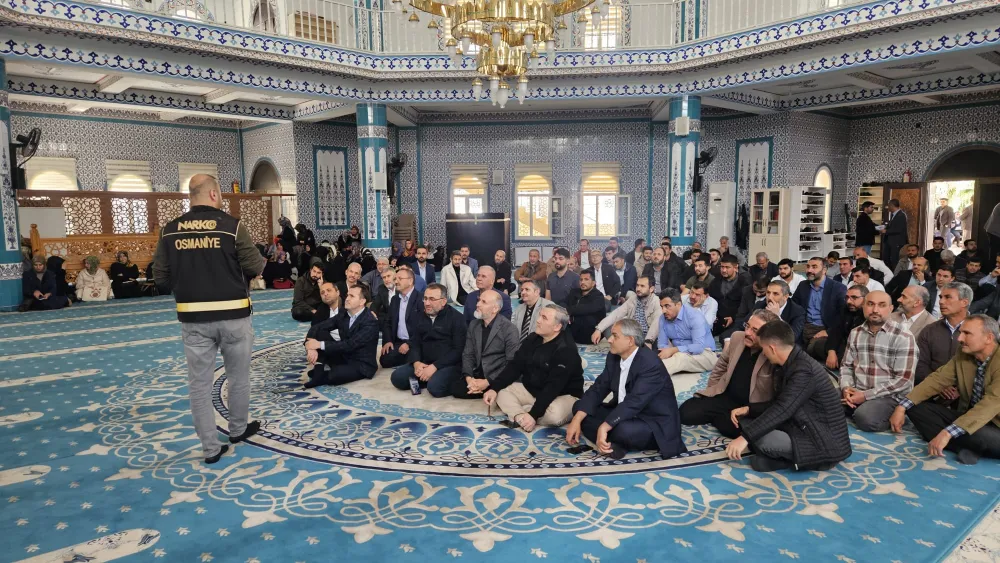 Osmaniye İl Müftülüğü’nden uyuşturucuyla mücadeleye destek