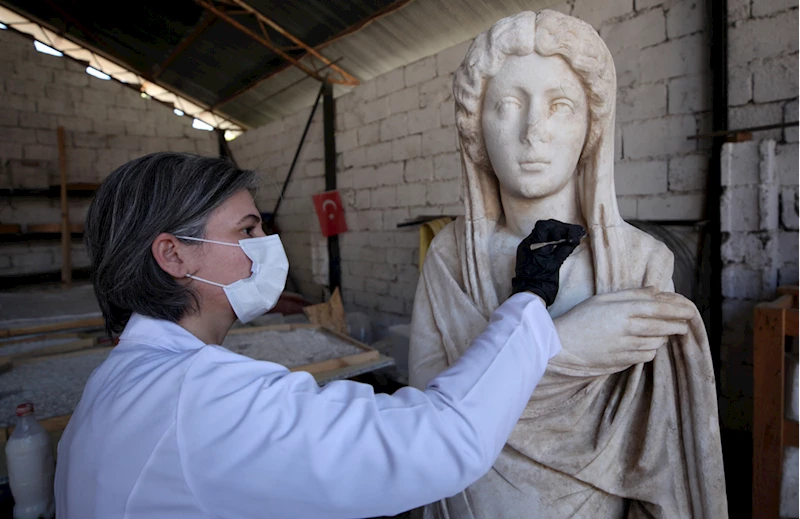 Tarihi eserler uzman ekiplerin 