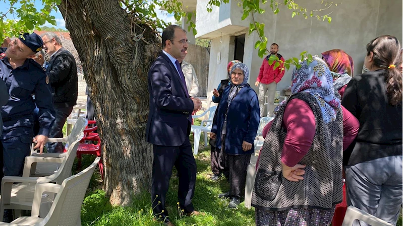 Kadirli Kaymakamı Erdinç Dolu, köyleri ziyaret etti
