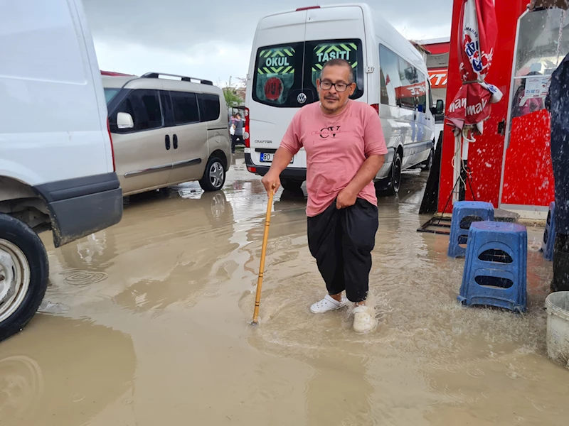 Osmaniye’de sağanak hayatı olumsuz etkiledi