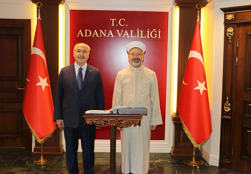 Diyanet İşleri Başkanı Erbaş, Adana