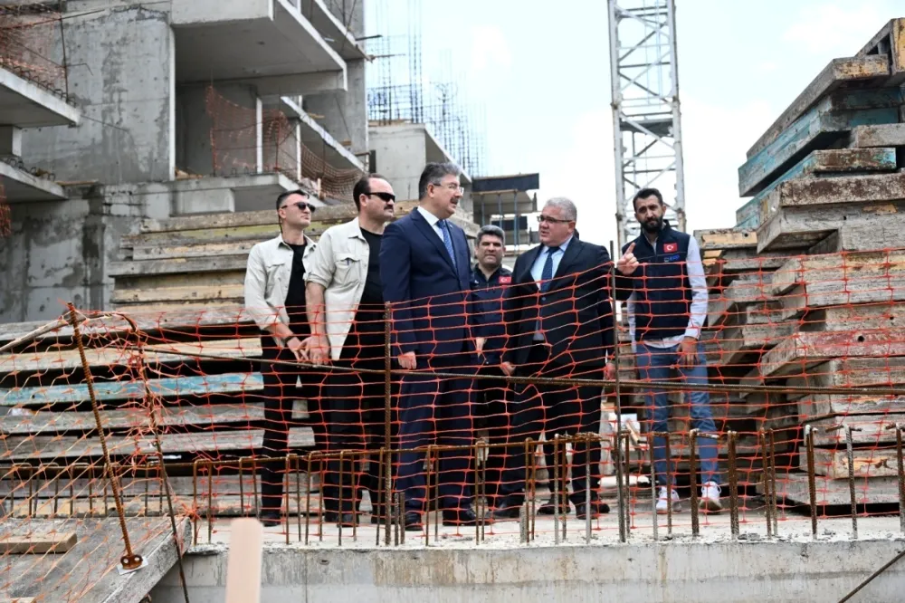 Osmaniye’deki rezerv alanlarda inşaatlar yükseliyor