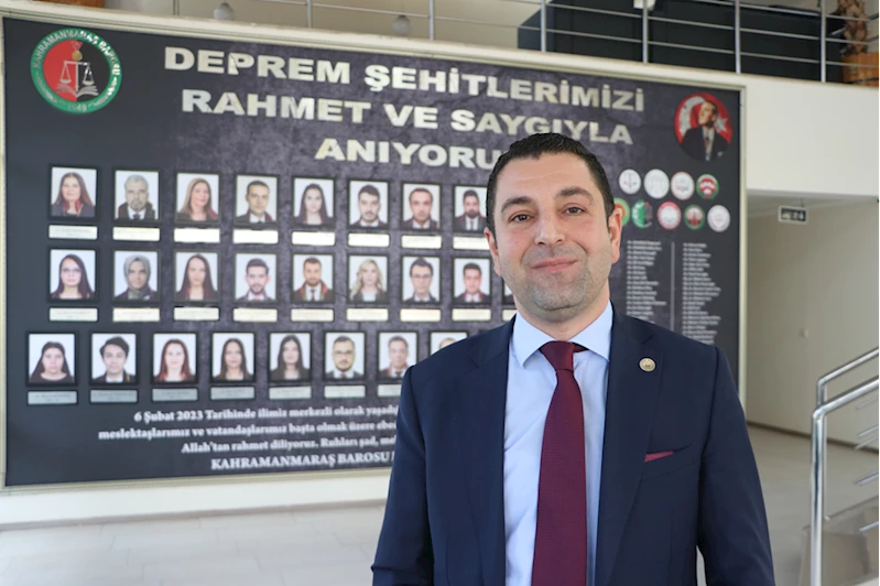 6 Şubat depremlerinde hayatını kaybeden avukatlar anı köşesinde yaşatılıyor