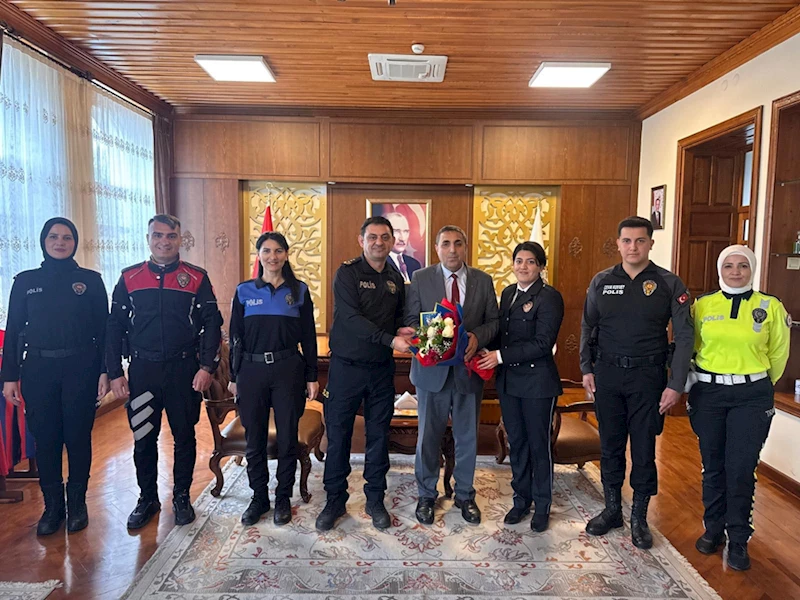 Silifke Kaymakamı Aslaner, İlçe Emniyet Müdürü Petek