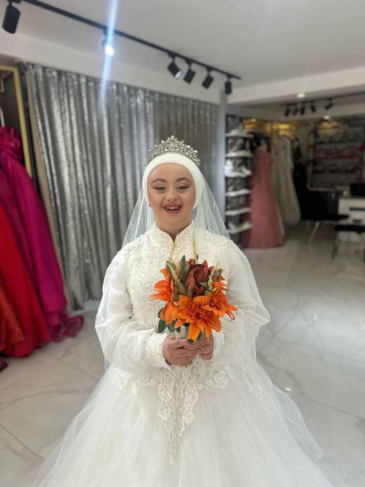 Ispartalı down sendromlu Rabia