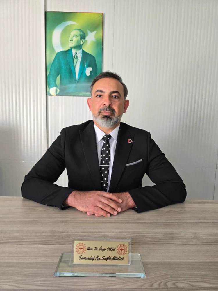 Samandağ İlçe Sağlık Müdürü Özgür Paşa göreve başladı 