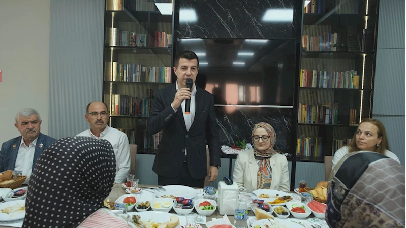 Mut Kaymakam Vekili İsa Uğur şehit ve gazi aileleriyle buluştu