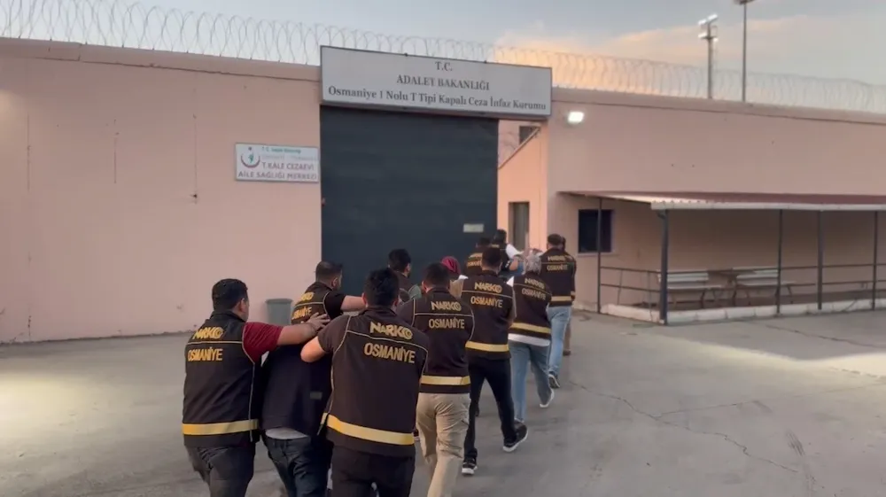 Osmaniye’de uyuşturucu operasyonu: 13 kişi tutuklandı