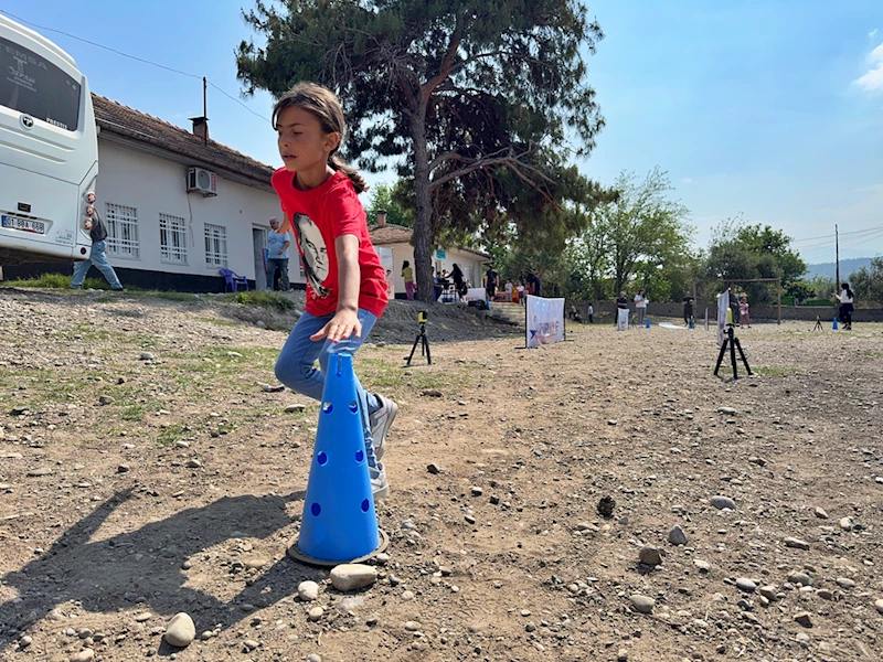 Köylerde yetenekli gençler sportif taramayla keşfediliyor