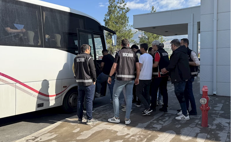 Kahramanmaraş merkezli tefecilik operasyonunda 5 şüpheli tutuklandı