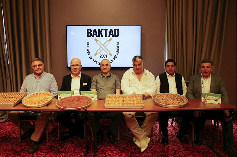 Baklava ve tatlı üreticileri Mersin