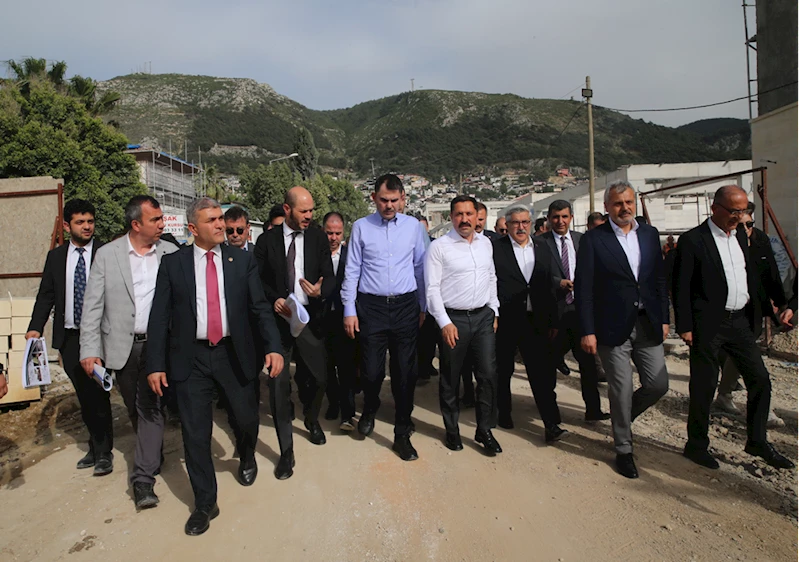 Çevre, Şehircilik ve İklim Değişikliği Bakanı Kurum, Hatay