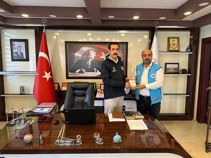 Bozyazı Kaymakamı Topsakaloğlu, kurban vekaletini Gazze için TDV