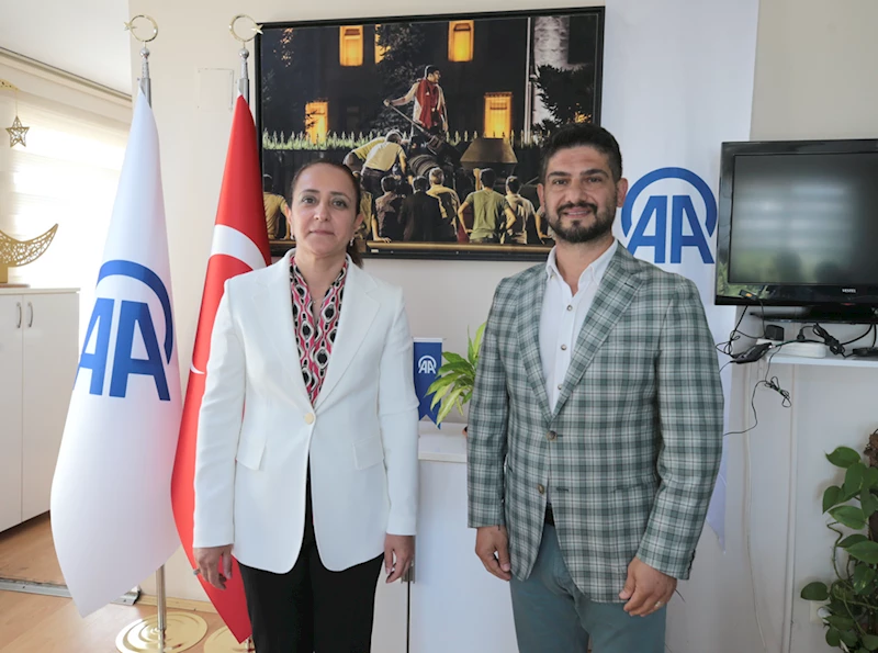 Burdur Valisi Bilgihan, AA Antalya Bölge Müdürlüğünü ziyaret etti