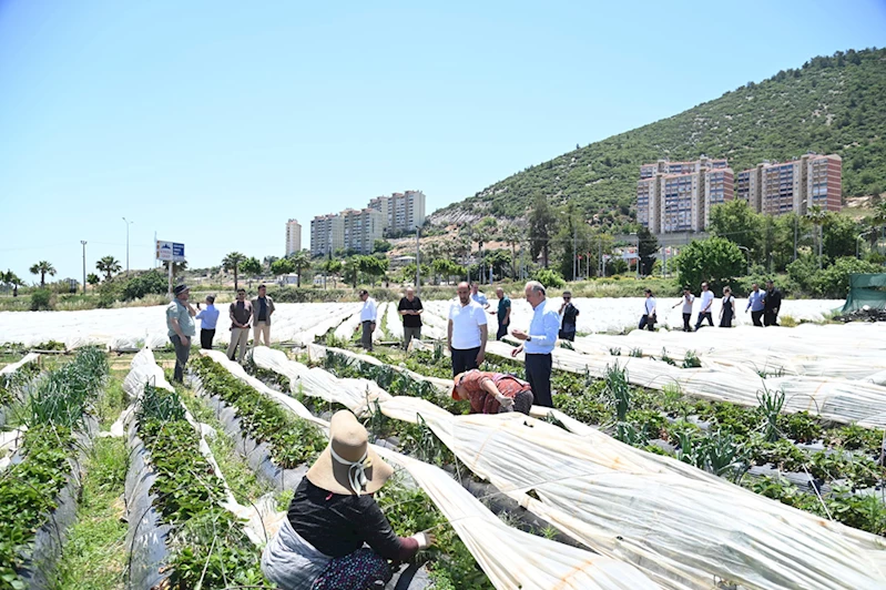 Türkiye Belediyeler Birliği heyeti Anamur ilçesini ziyaret etti 
