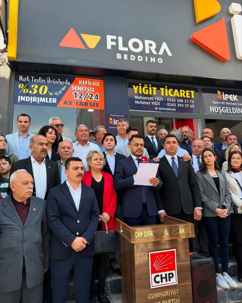 Osmaniye CHP, Özel’e yapılan saldırıyı kınadı