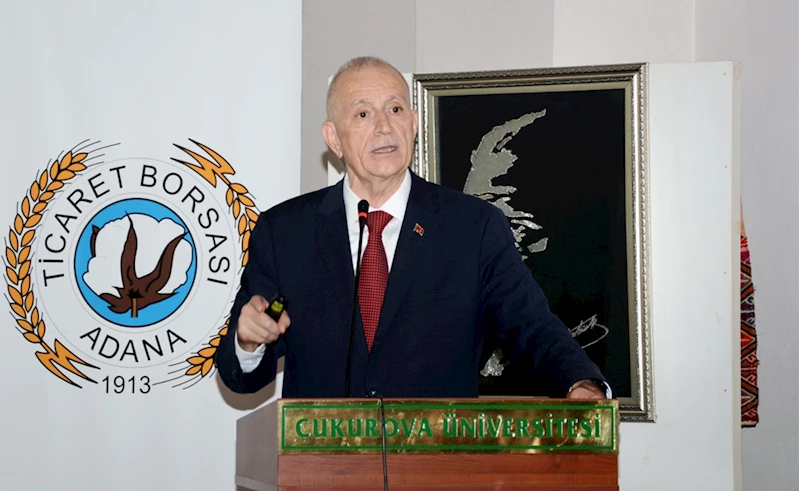 ÇÜTAM, Adana Ticaret Borsası Başkanı Şahin Bilgiç’i konuk etti