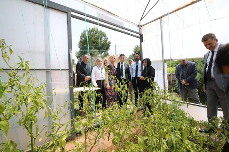 Akdeniz Üniversitesi Rektörü Prof. Dr. Özlenen Özkan, psikiyatri hastalarını ziyaret etti