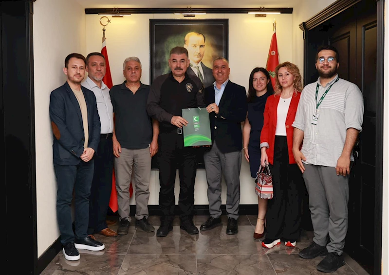 Yeşilay Mersin Şubesinden, İl Emniyet Müdürü Karabörk