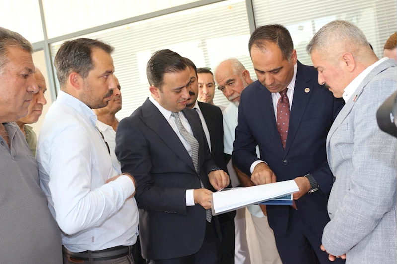 AK Parti Mersin Milletvekili Ali Kıratlı, Mezitli Devlet Hastanesi inşaatını inceledi